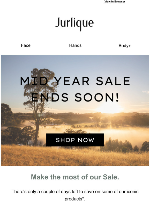 Sale Ends Soon!