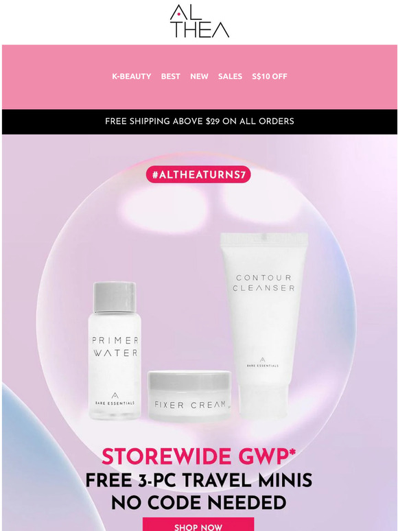 FREE Gift for everyone 🎁 3Pcs Skincare Kit