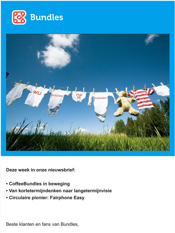 CoffeeBundles in beweging