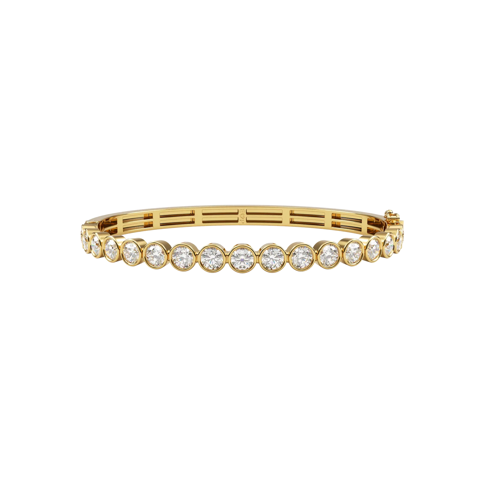 Image of BEZEL SET BANGLE