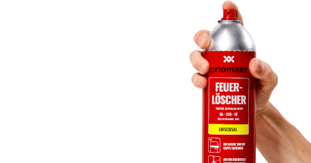 Bild von einer Löschsprayflasche