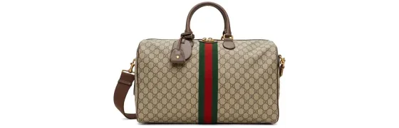 Gucci - Beige Medium Ophidia Duffle Bag