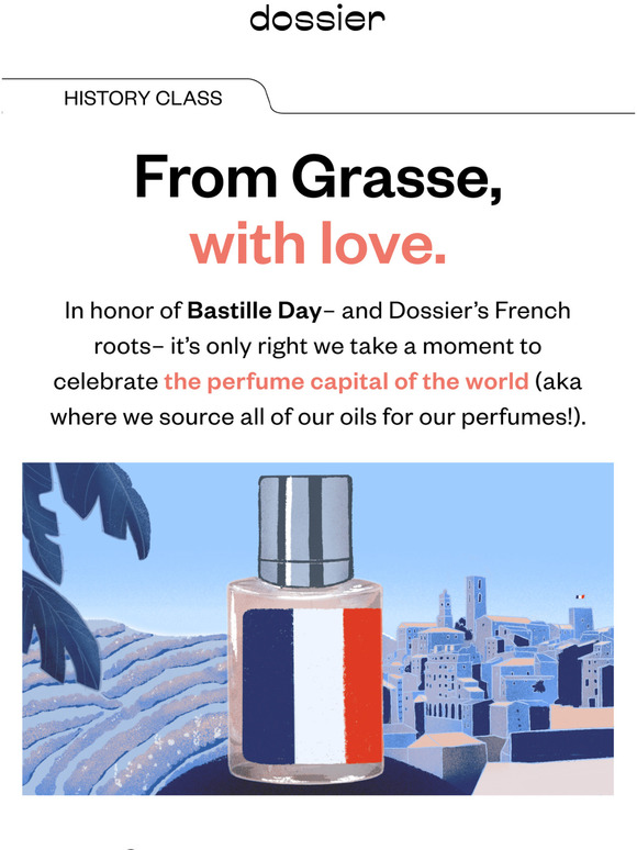 Dossier Perfumes made in France, delivered to your doorstep 💕🇫🇷 Milled
