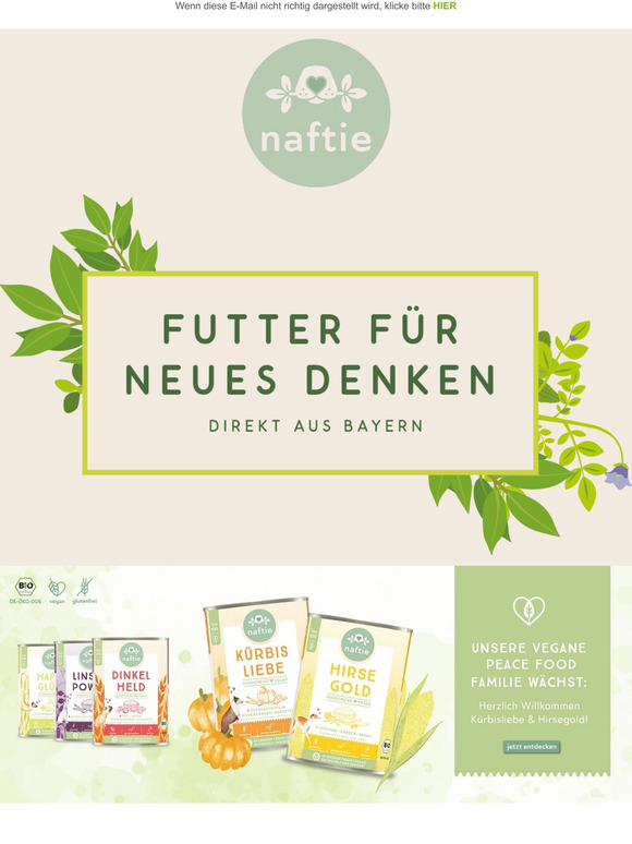 Pssst... Wir bekommen Familienzuwachs und können wieder ALLE unsere Futtersorten an Euch verschicken!
