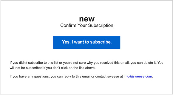 Confirm Your Subscription