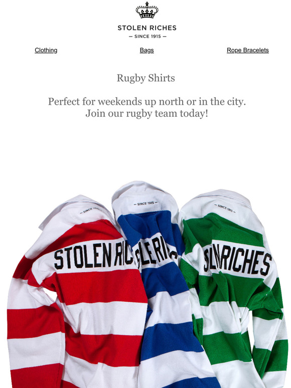 Introducing The Classic Rugby Shirt - Perfect for Weekends
