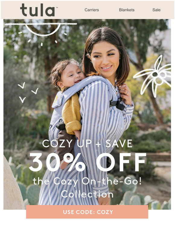 30% off! Cozy Up + Save!