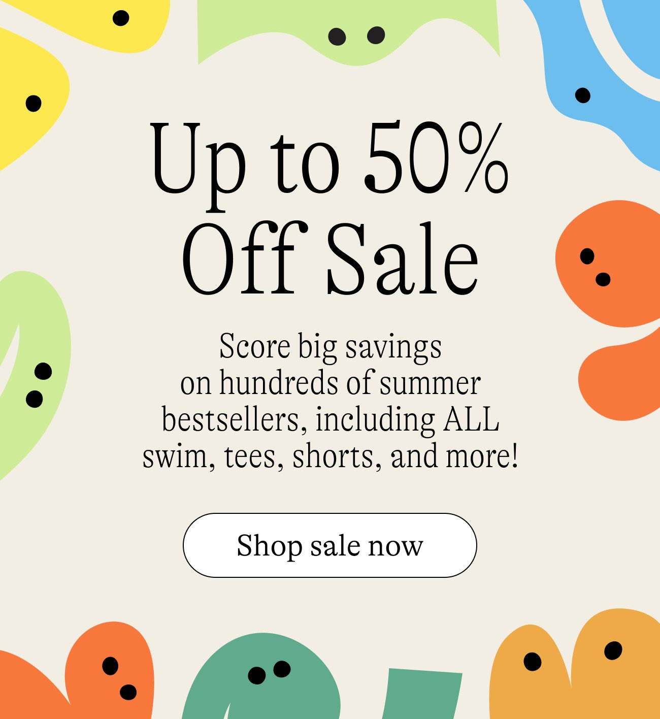 Price drop! Here's a spotlight on amazing swim deals added to our Up to 50% Off sale, just for you.