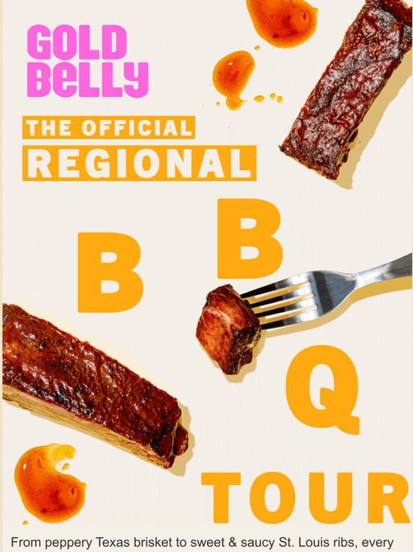 Goldbelly Goldbelly’s Guide to Regional BBQ🔥 Milled