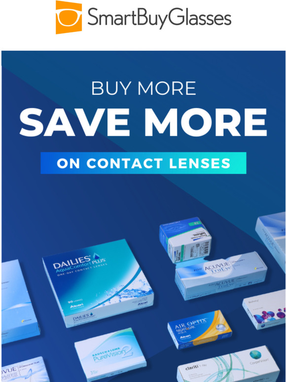 Restock your contact lens drawer