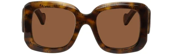 Balenciaga - Tortoiseshell Square Sunglasses