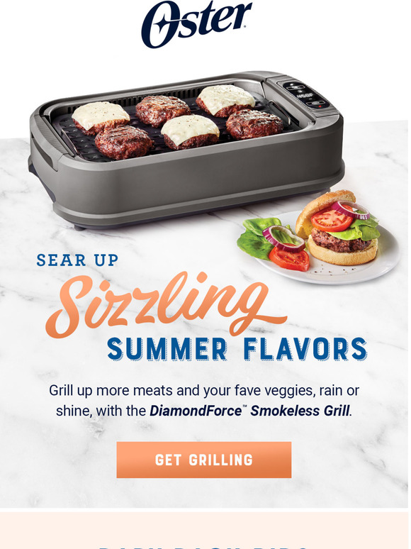 Oster 🍔 Sizzling Summer Grill Recipes Milled