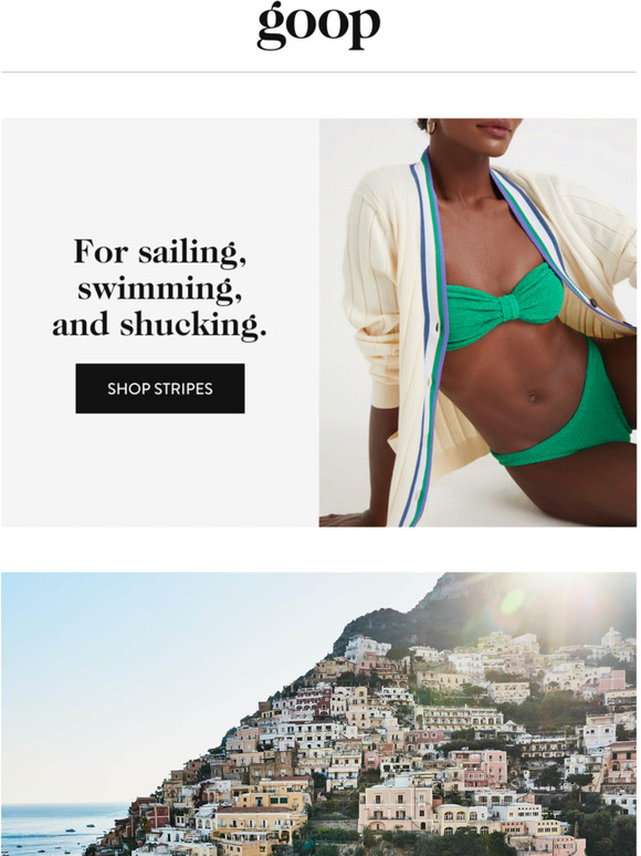 goop Email Newsletters Shop Sales, Discounts, and Coupon Codes