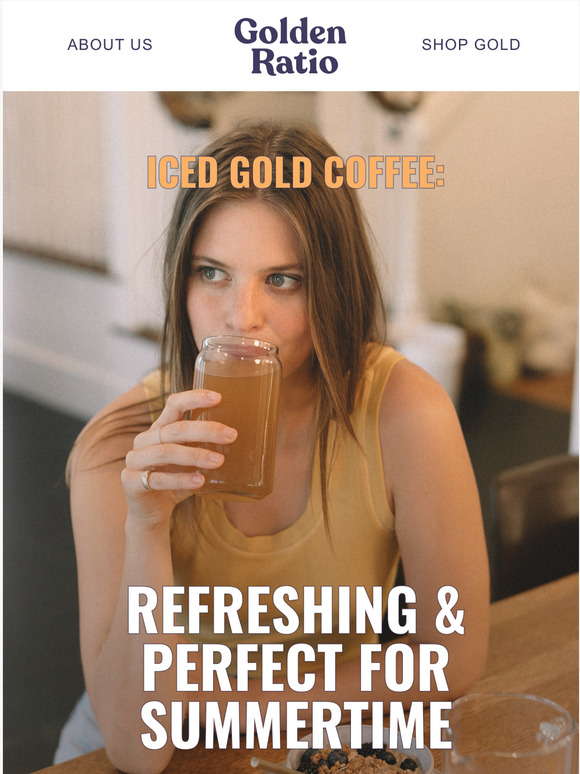 Golden Ratio Iced Coffee 3 ways Milled