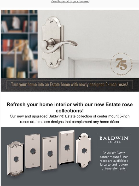 Refresh your home interior with our new Estate rose collections!