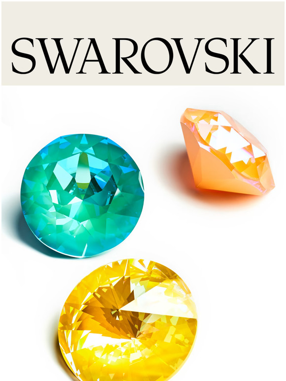 Swarovski —, explore our Outlet Milled