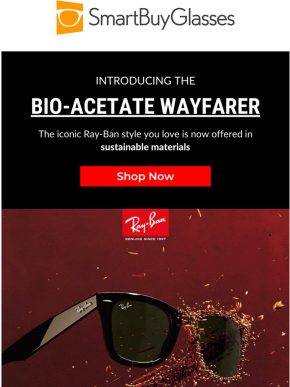 Sustainable styles from Ray-Ban 🍃