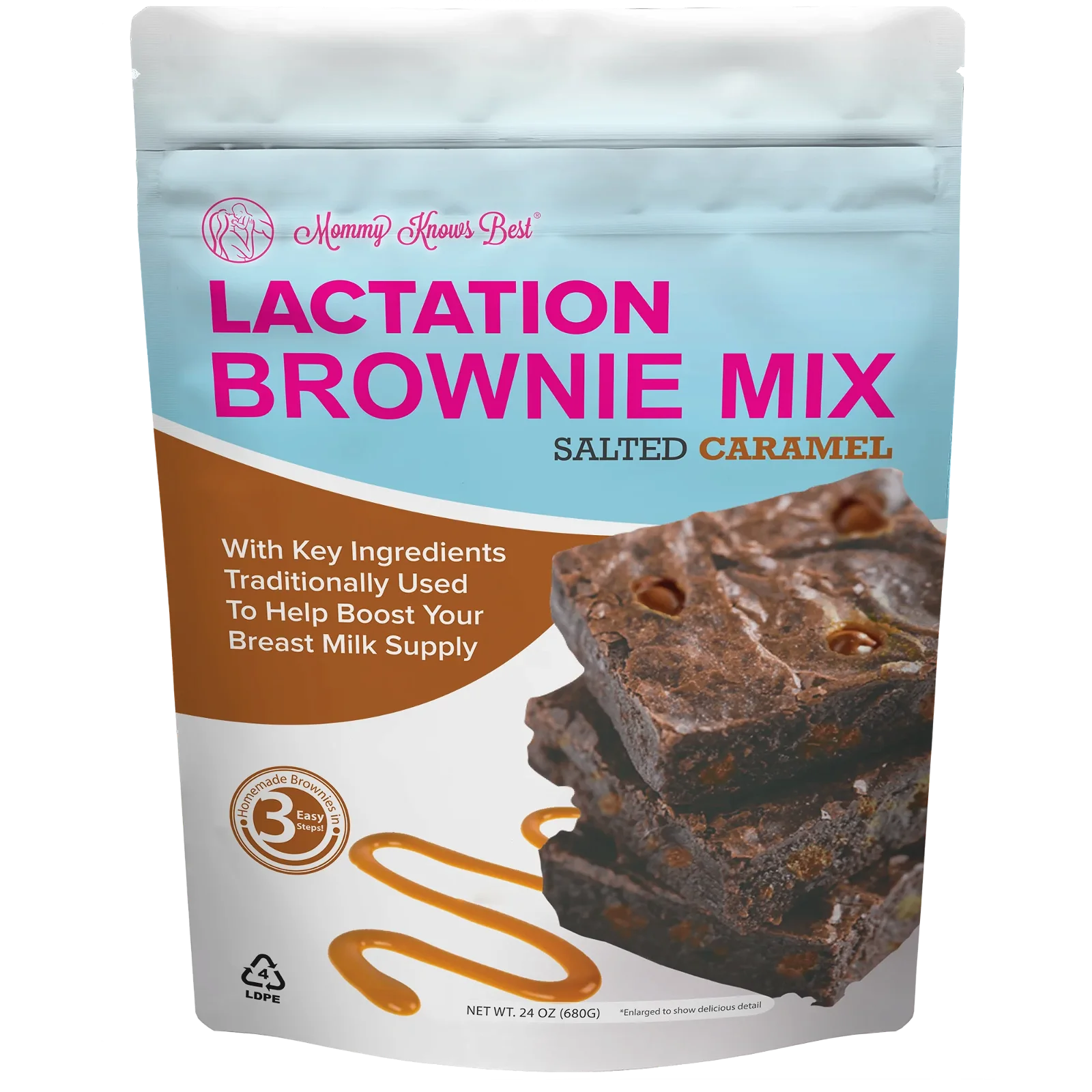 Image of Salted Caramel Brownie 1.5lb Mix