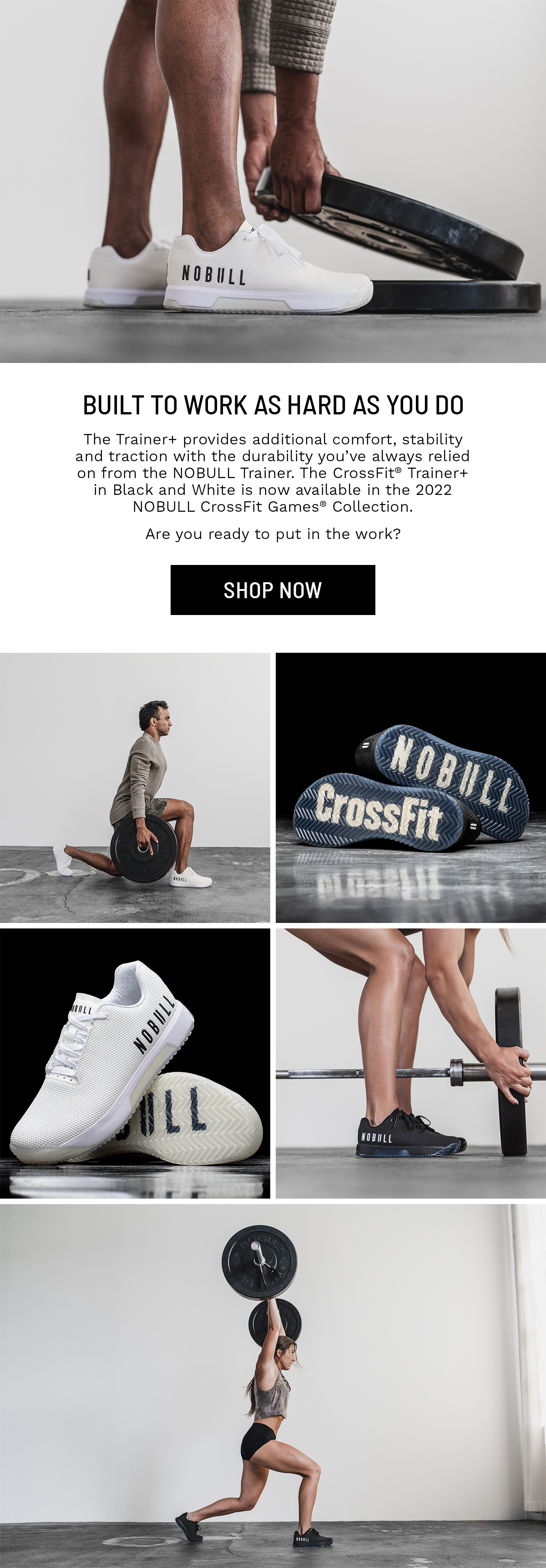 NOBULL: The CrossFit® Trainer+ in Black and White. | Milled
