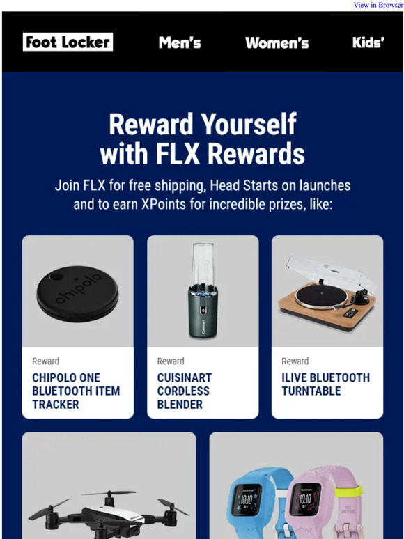 Foot Locker FLX Perks Get free shipping, exclusive rewards & more