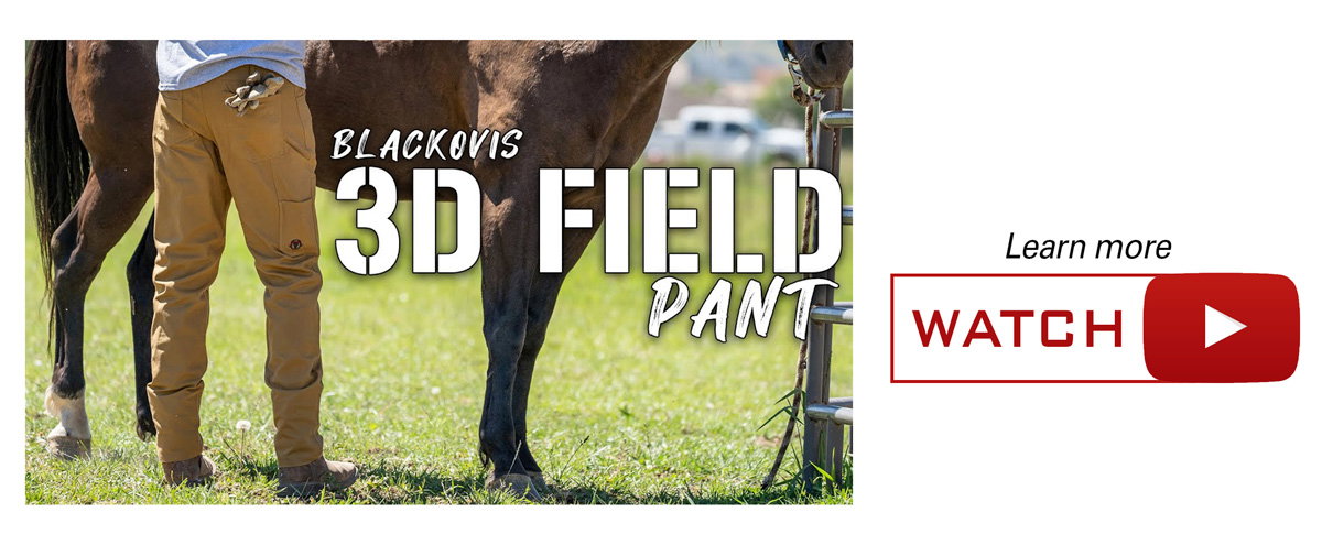 Introducing the New BlackOvis 3D Field Pant