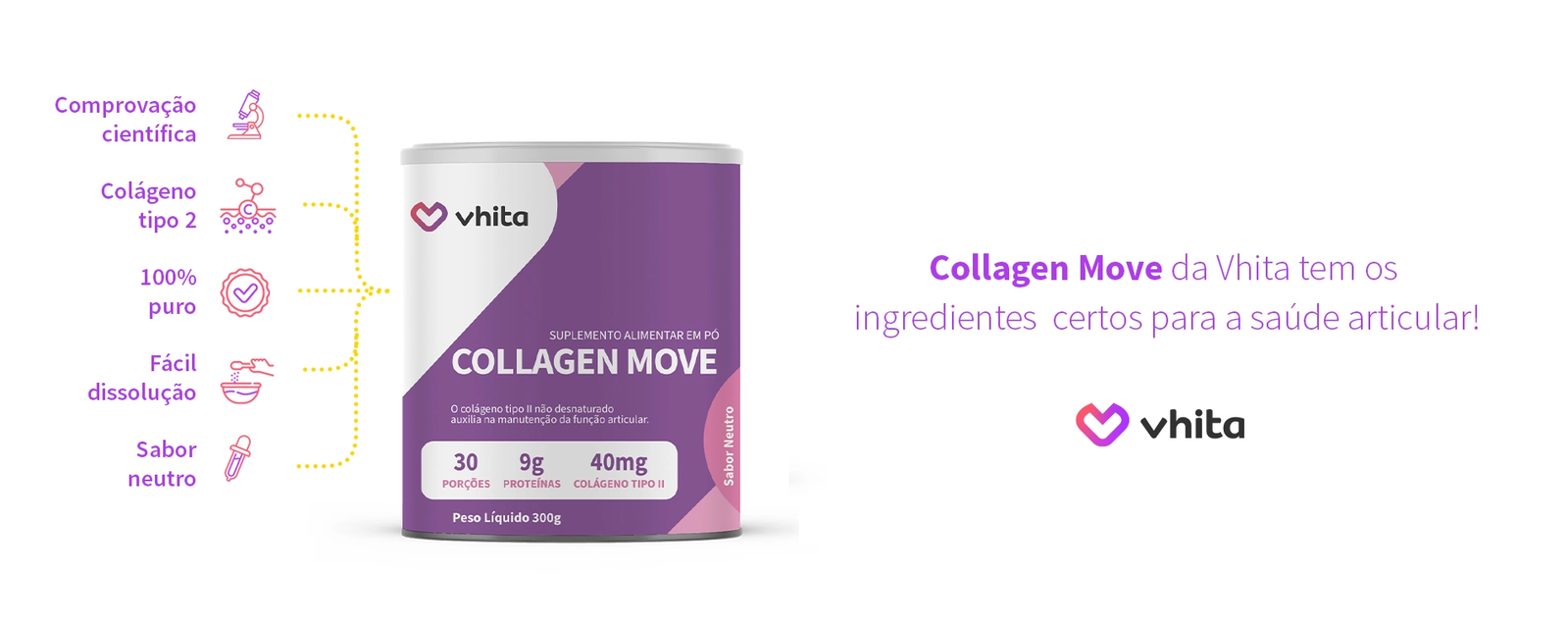 Colagen Move Vhita: Agilplus agora é Collagen Move para articulações 💜 | Milled
