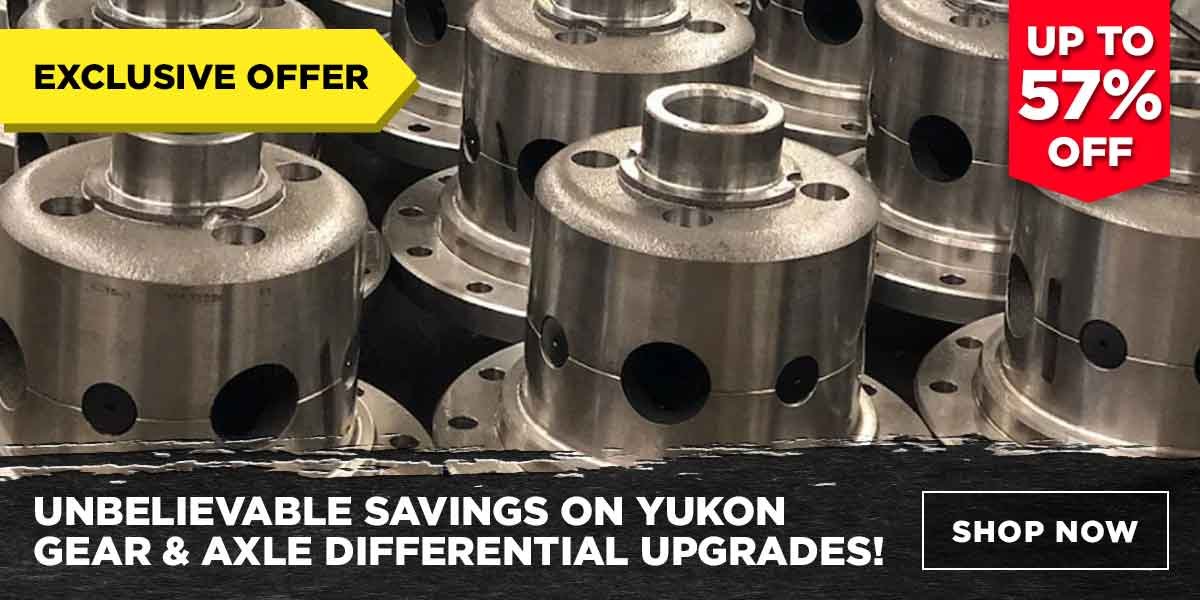 Unbelievable Savings On Yukon Gear & Axle Differential Upgrades!