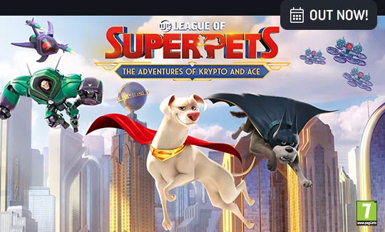 DC League of Super Pets Adventures of Krypto and Ace