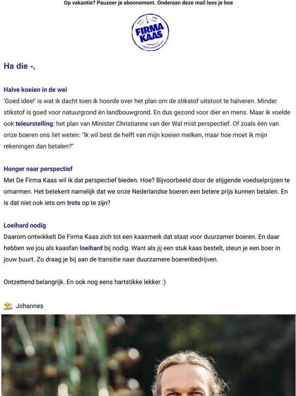 Halve koeien, Kaas Community & Kamperse kaas