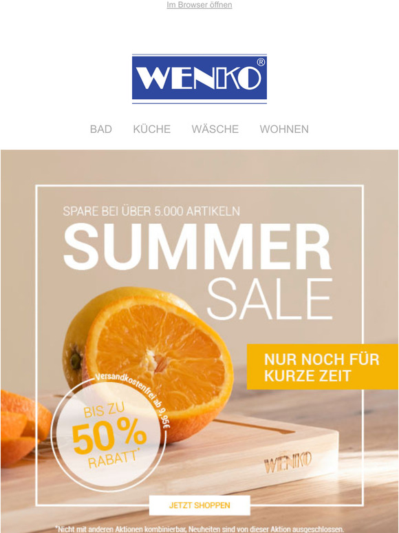 Nur noch für kurze Zeit - bis zu 50% Rabatt!