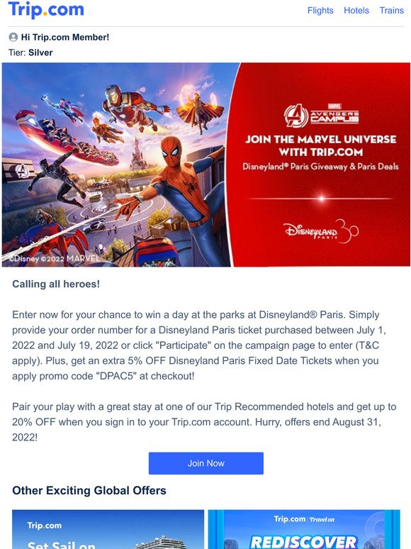 Disneyland Paris Giveaway & Paris Deals -- See Paris with Trip.com