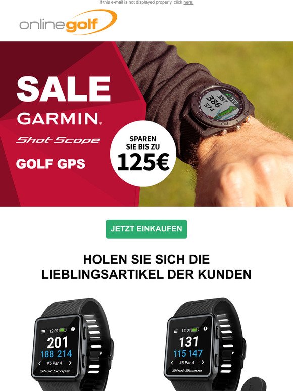 GPS SALE | Sparen sie bis zu 125€ 💸