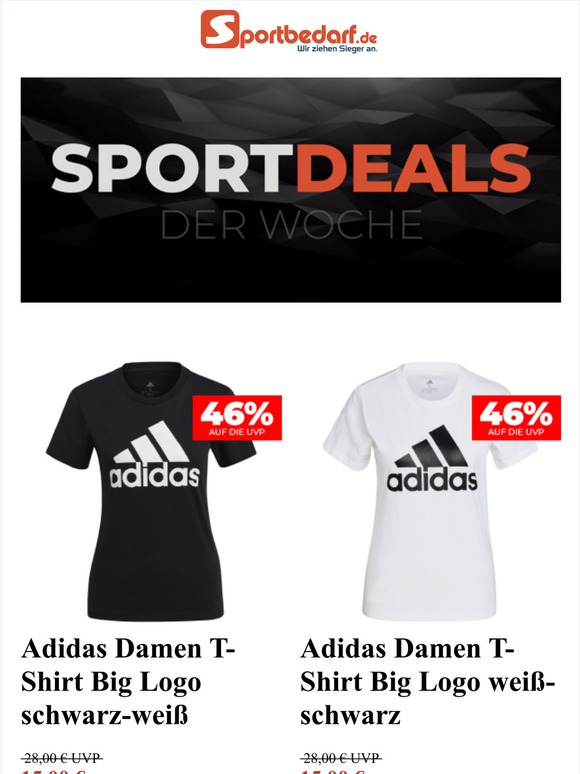 Deal der Woche 🚀 ADIDAS & NIKE T-Shirts min. 40% auf die UVP!