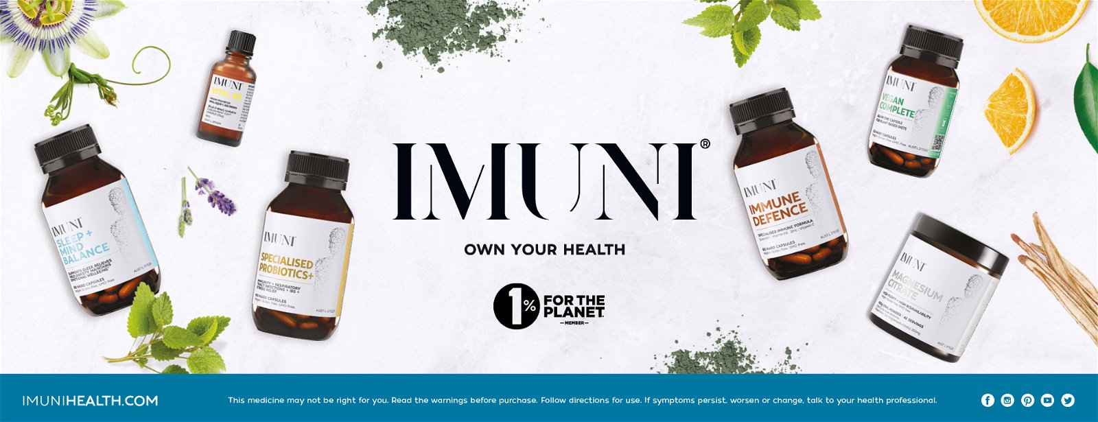 OWN YOUR HEALTH WITH IMUNI