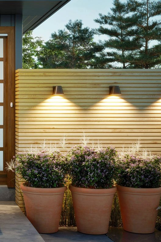 Bowman LED Outdoor Wall Sconce by Tech Lighting.