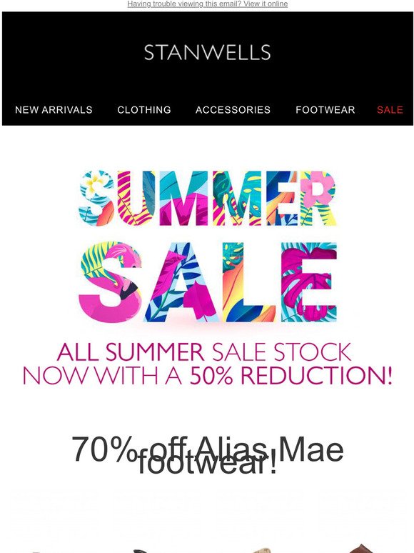 Further reductions on our summer sale...