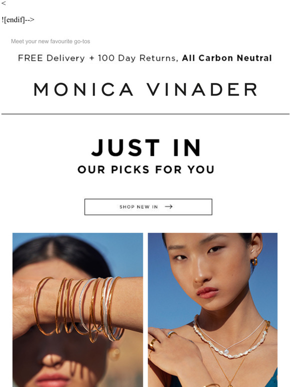 Monica Vinader New Range Launch – Little Green Paper Shop