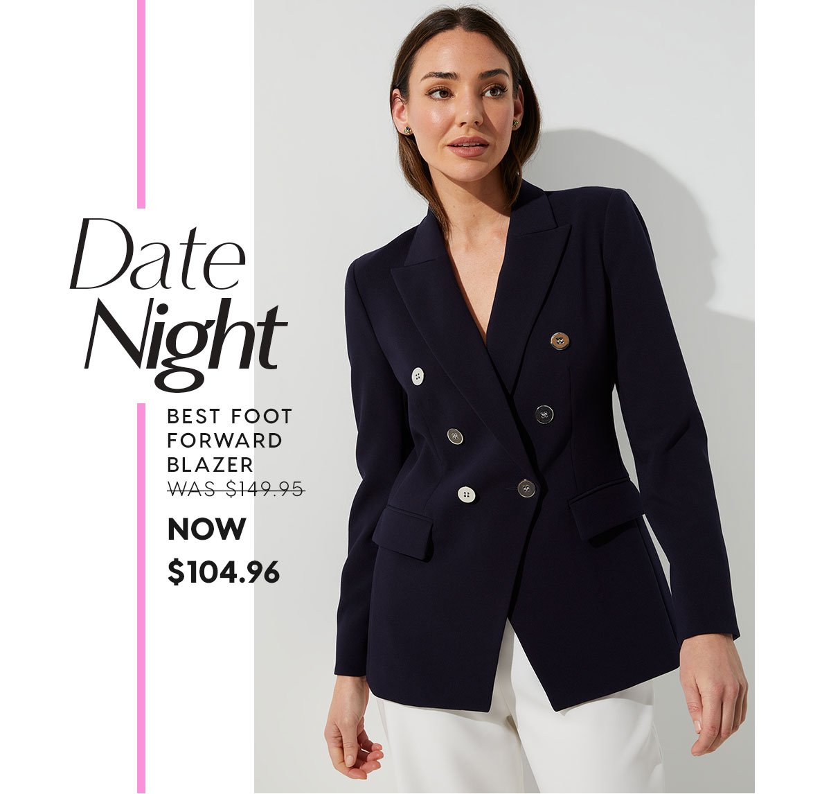 Date Night | Be Mine Boucle Blazer WAS $169.95 NOW  $118.96