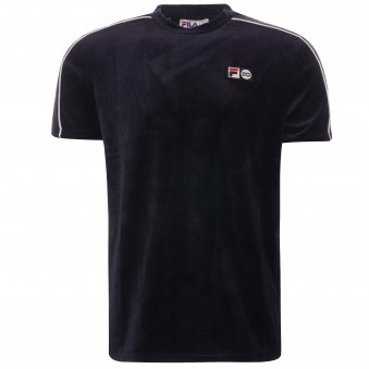 110 Velour Hector T-Shirt - Black