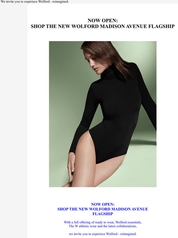 Wolford NL Fashion and Hosiery NOW OPEN SHOP THE NEW WOLFORD