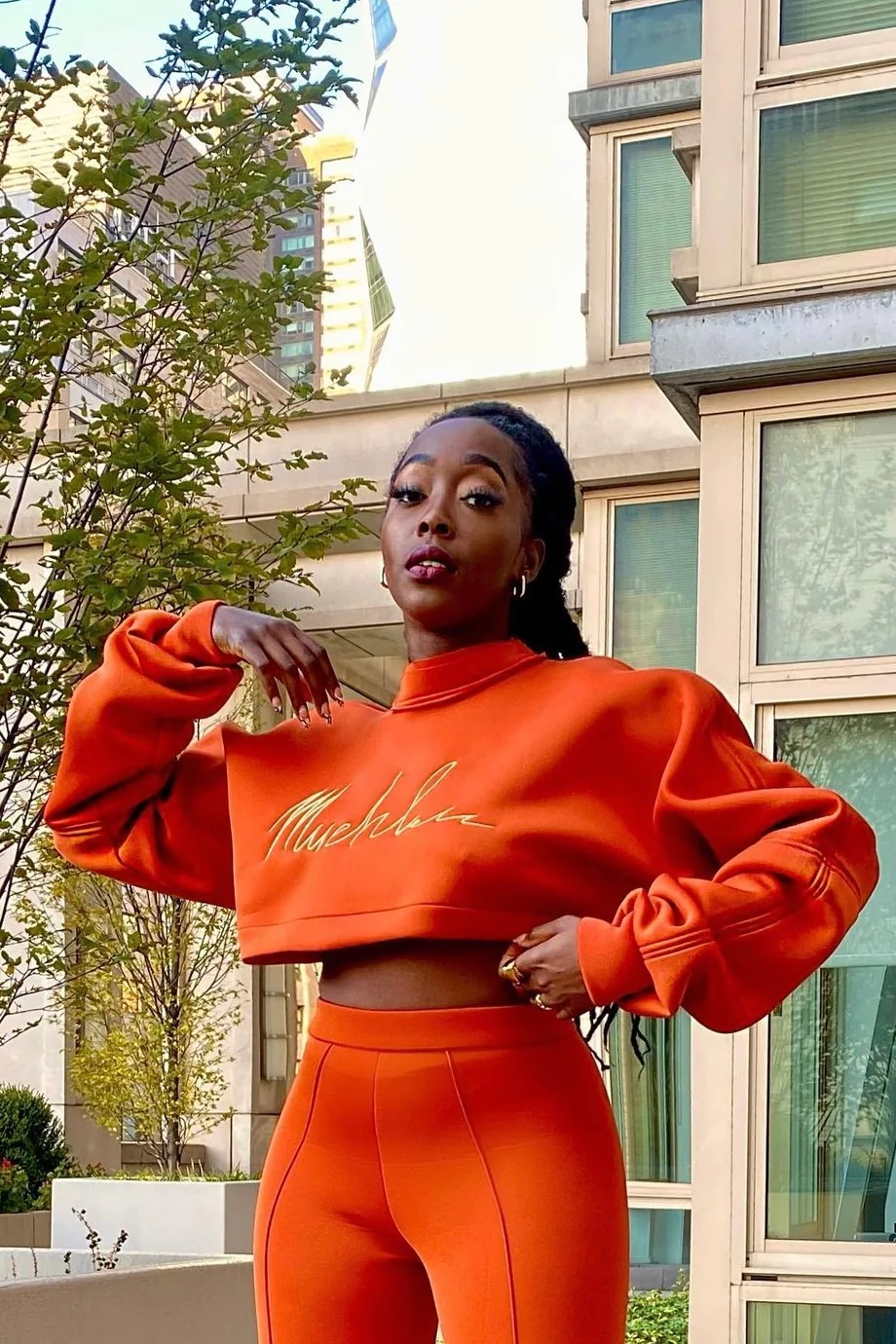 Image of Signature Crop Sweatshirt