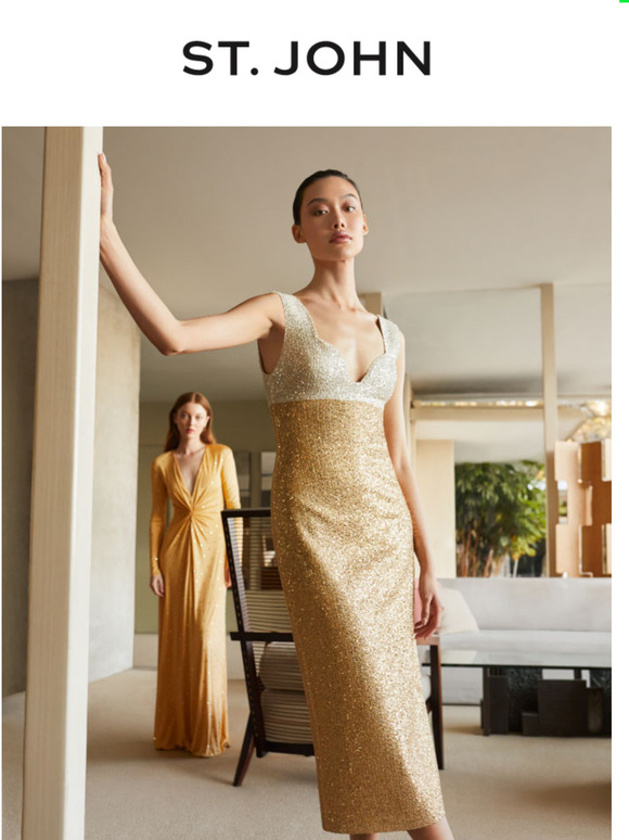 St John Knits Styled for Summer Soirees Milled