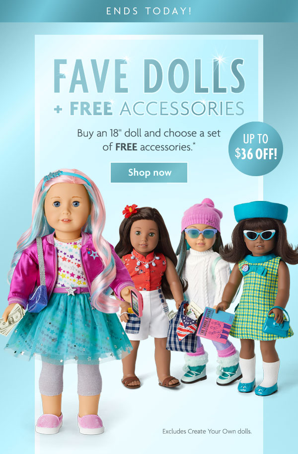 Create your own american clearance girl doll for free