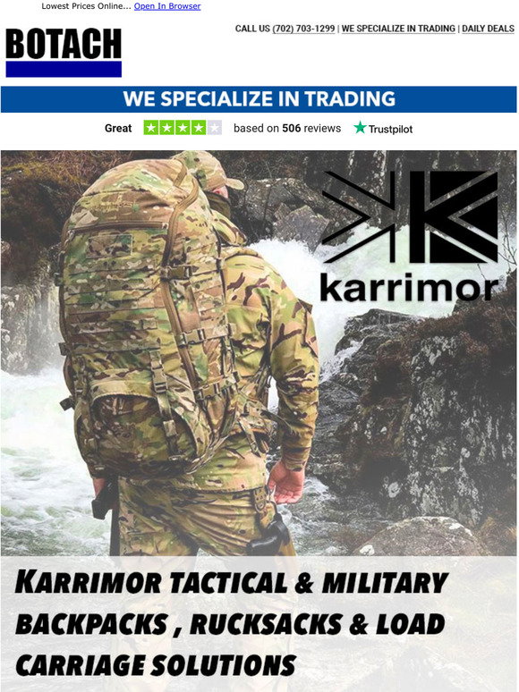 Botach Botach Tactical: Karrimor Tactical & Military Backpacks , Rucksacks ...