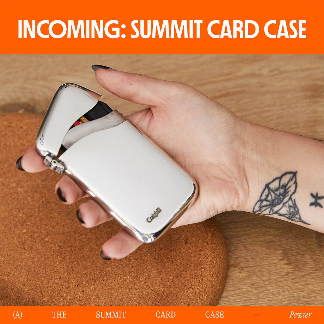 Craighill: Arriving Tuesday: The Summit Card Case