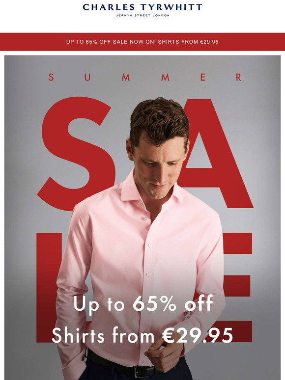 SALE shirts from 29.95 
