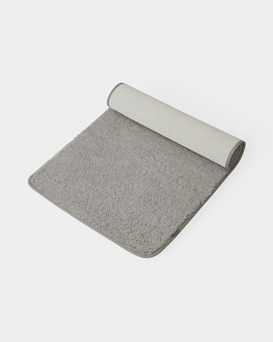 Premium wool mat, Silver Grey, 90 x 200 cm - Yogiraj
