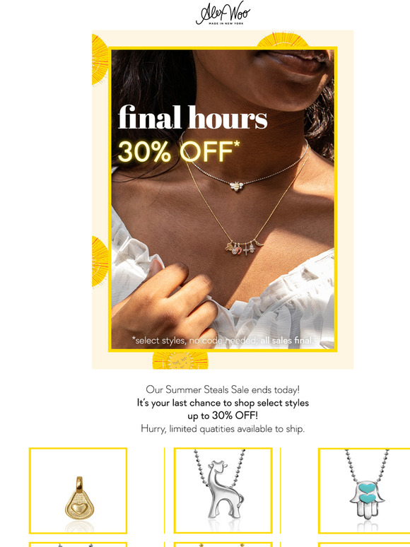 Final Hours 30% OFF