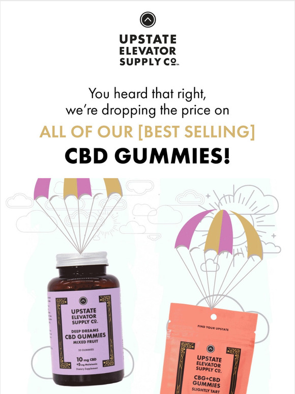 Upstate Elevator Supply Co. Stock Up On Gummies Today and Save Milled