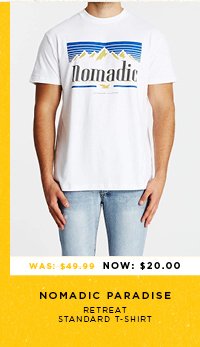Retreat Standard T-Shirt White